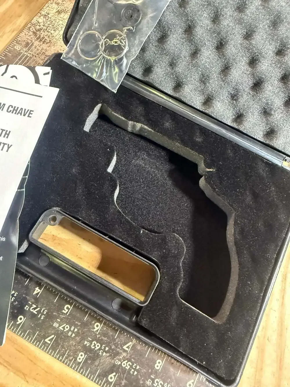 Taurus M85 2-inch Titanium Ultralite .38 SPL Revolver OEM Empty Case (Z)